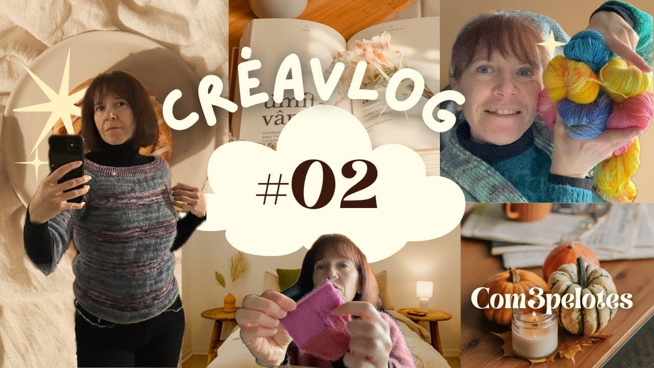 CréaVlog #2 - 🤗 Grande nouvelle ! 🤗